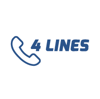 4 line ip business phone