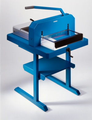 Stack Ream Cutter Dahle 848 - Shown with optional Stand