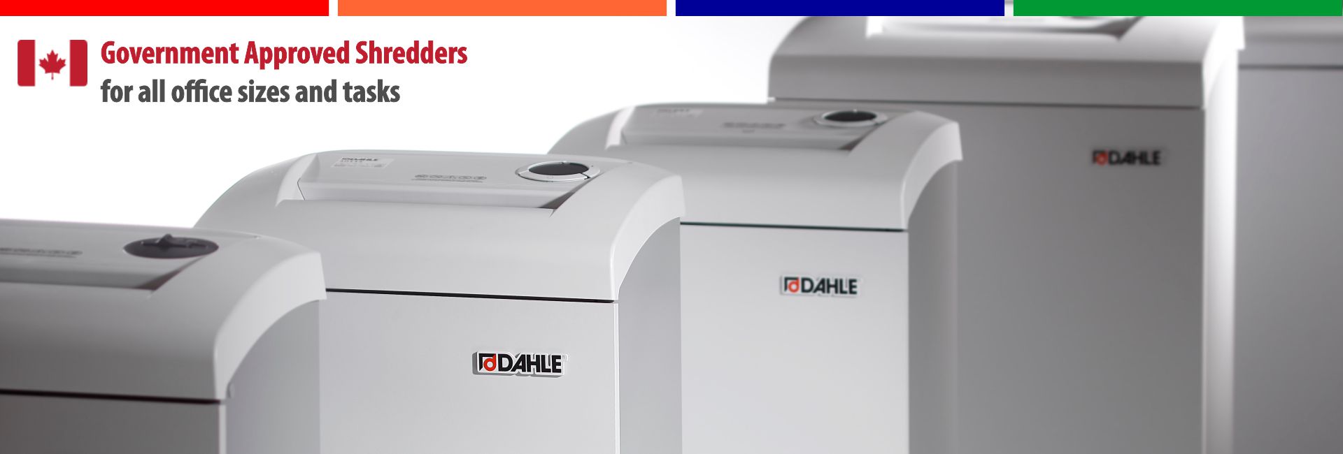 Dahle Shredders, Destroyit, HSM, Paper Folders & Cutters Canada